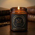 Whiskey & Cedarwood Soy Wax Candle — Coming Soon